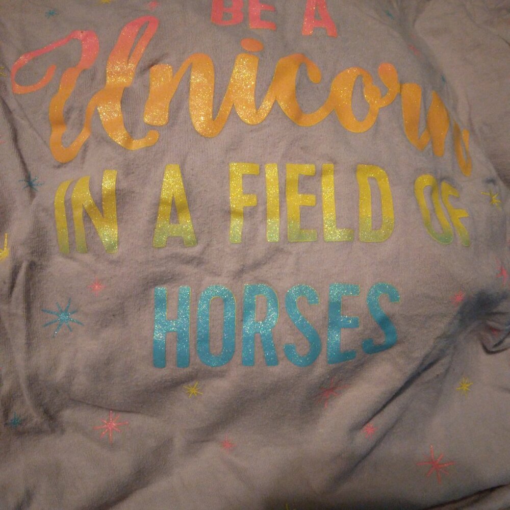 Girls 10/12 inspirational t shirt